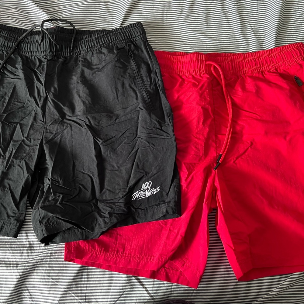 100 Thieves Foundations Nylon Shorts Bundle - XL